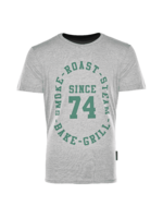 Big Green Egg Big Green Egg T-Shirt Since 74' Hellgrau