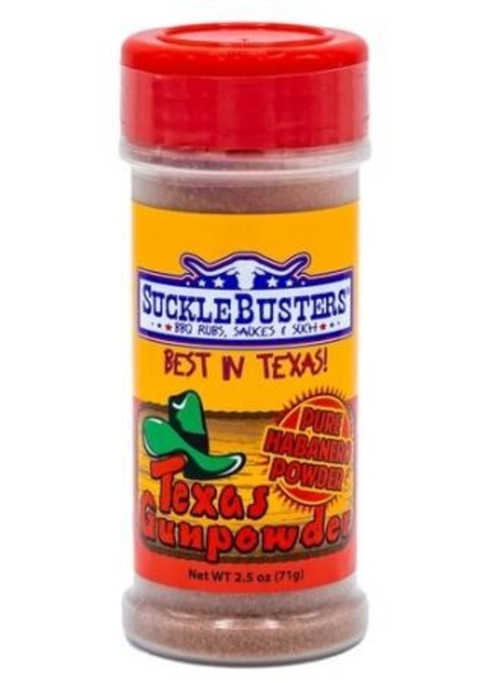 SuckleBusters Sucklebusters Texas Gunpowder Pure Habanero Powder 2.5 oz