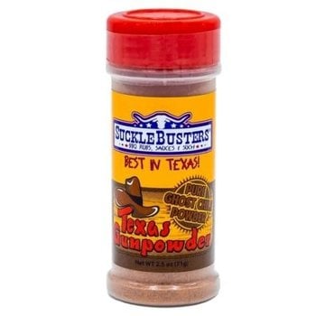 SuckleBusters Sucklebusters Texas Gunpowder Pure Ghost Chile Powder 2.5 oz