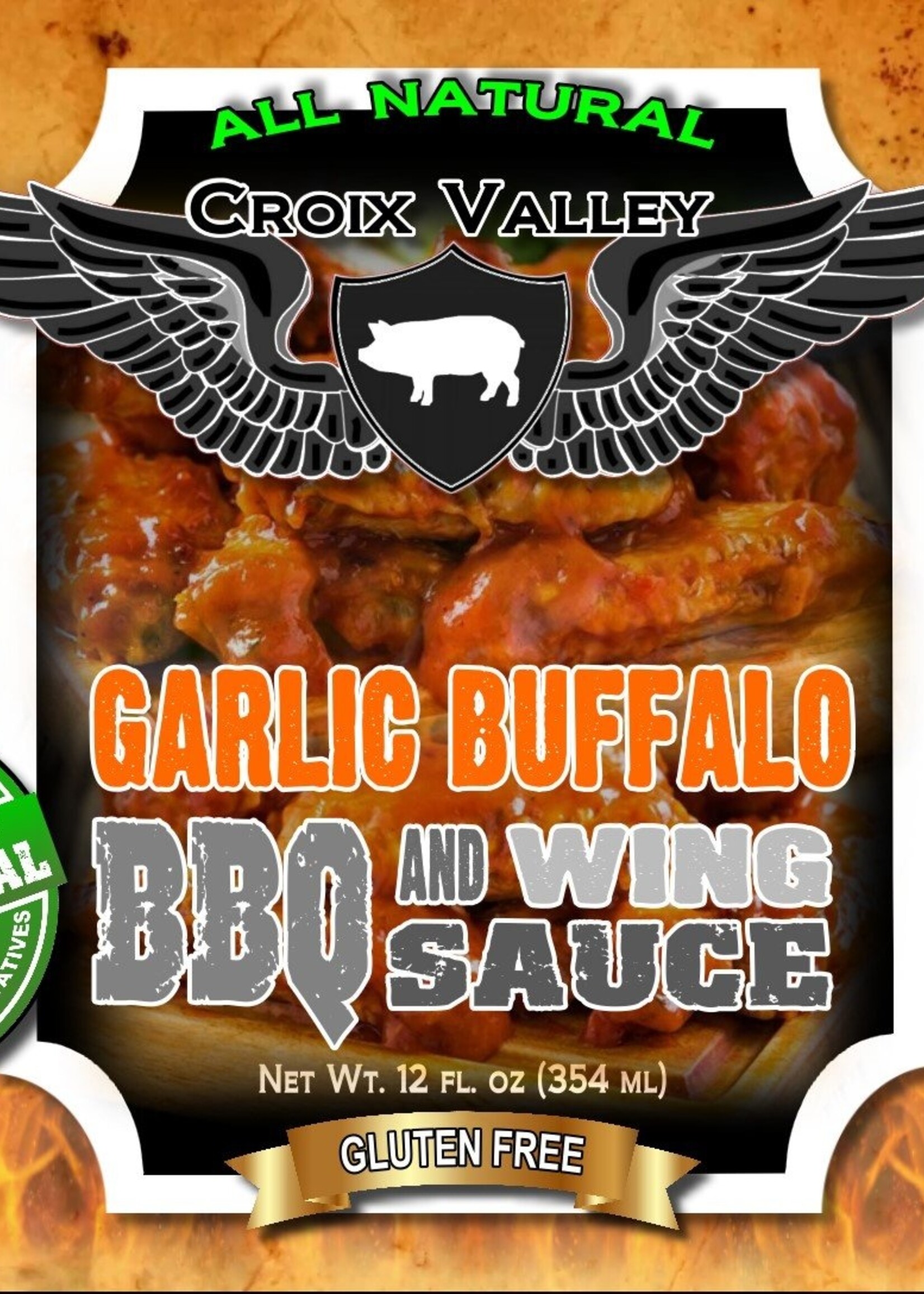 Croix Valley Croix Valley Garlic Buffalo BBQ & Wing Sauce