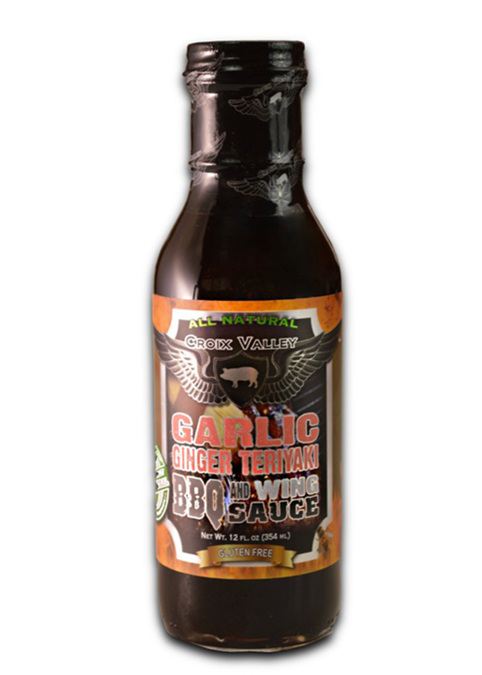 Croix Valley Croix Valley Garlic Ginger Teriyaki BBQ & Wing Sauce 12 oz