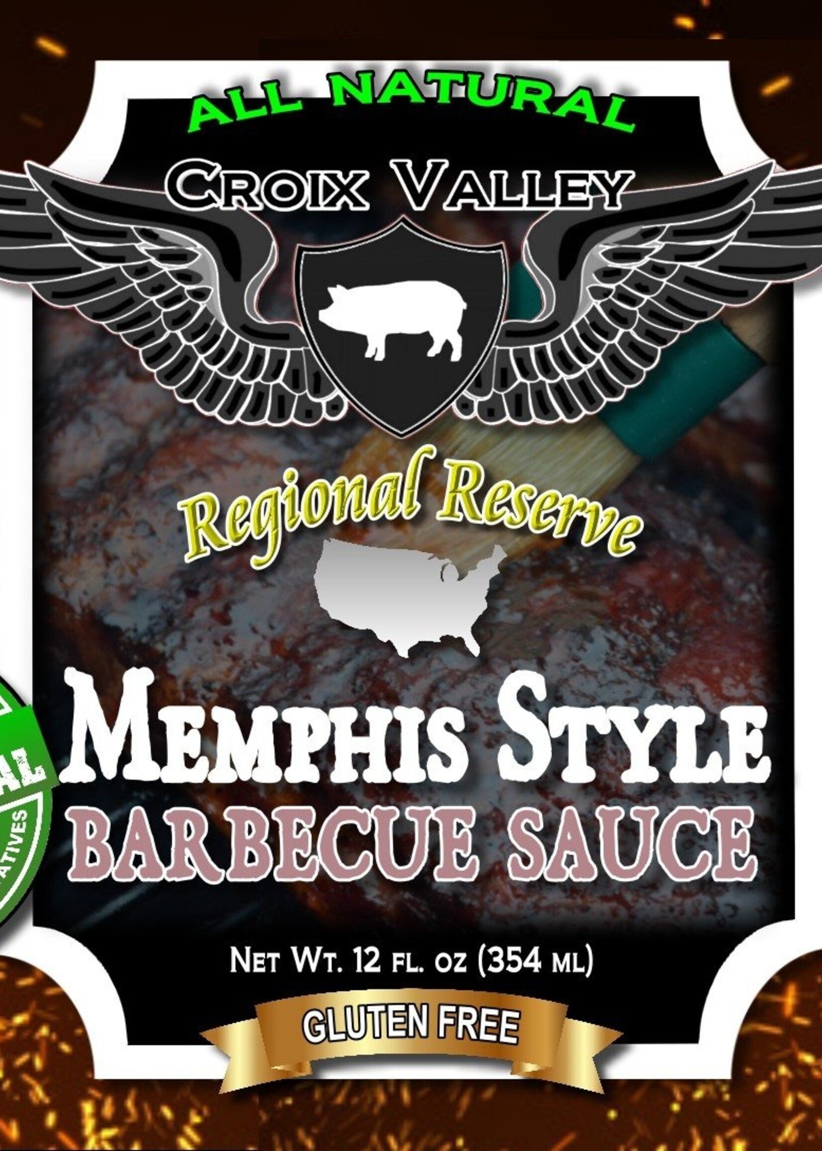 Croix Valley Croix Valley Memphis Style Barbecue Sauce 12 oz