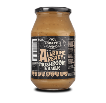 Grate Goods Grate Goods All Brine Mushroom & Garlic 475 ml