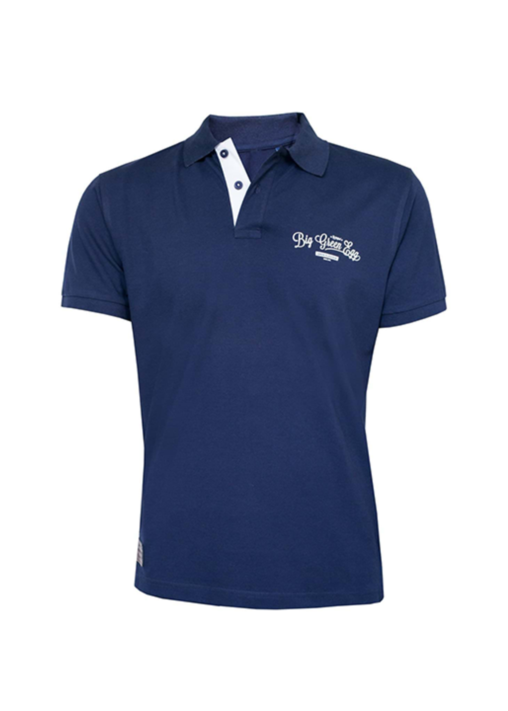 Big Green Egg Big Green Egg Poloshirt Blue