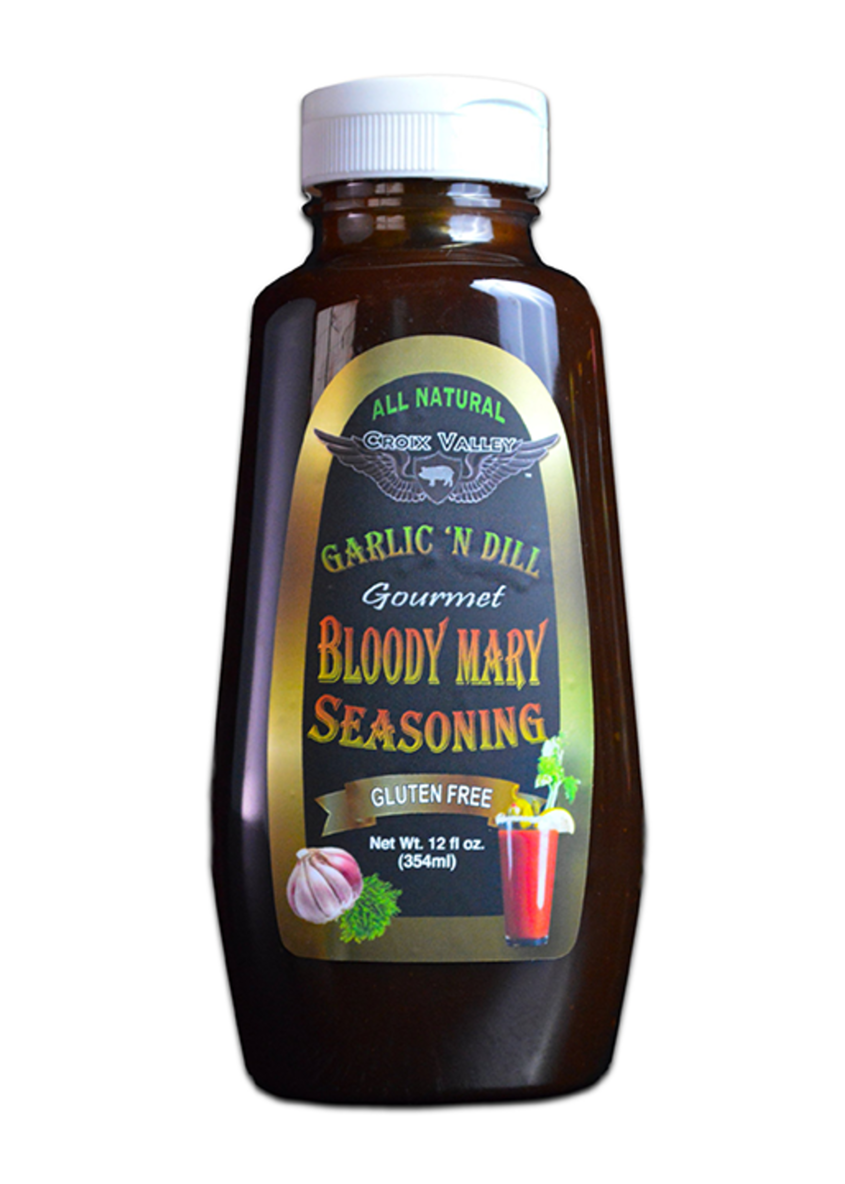 Croix Valley Croix Valley Garlic 'n Dill Bloody Mary Seasoning 12 oz