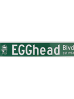 Big Green Egg Big Green Egg Straatnaambord Egghead BLVD