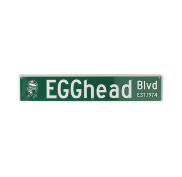 Big Green Egg Big Green Egg Straatnaambord Egghead BLVD