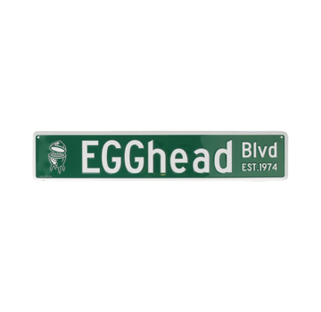 Big Green Egg Big Green Egg Straßenschild Egghead BLVD