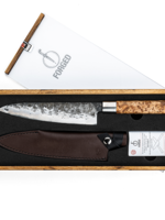 Forged VG10 Forged Chef's Knife with Leather Protective Cover