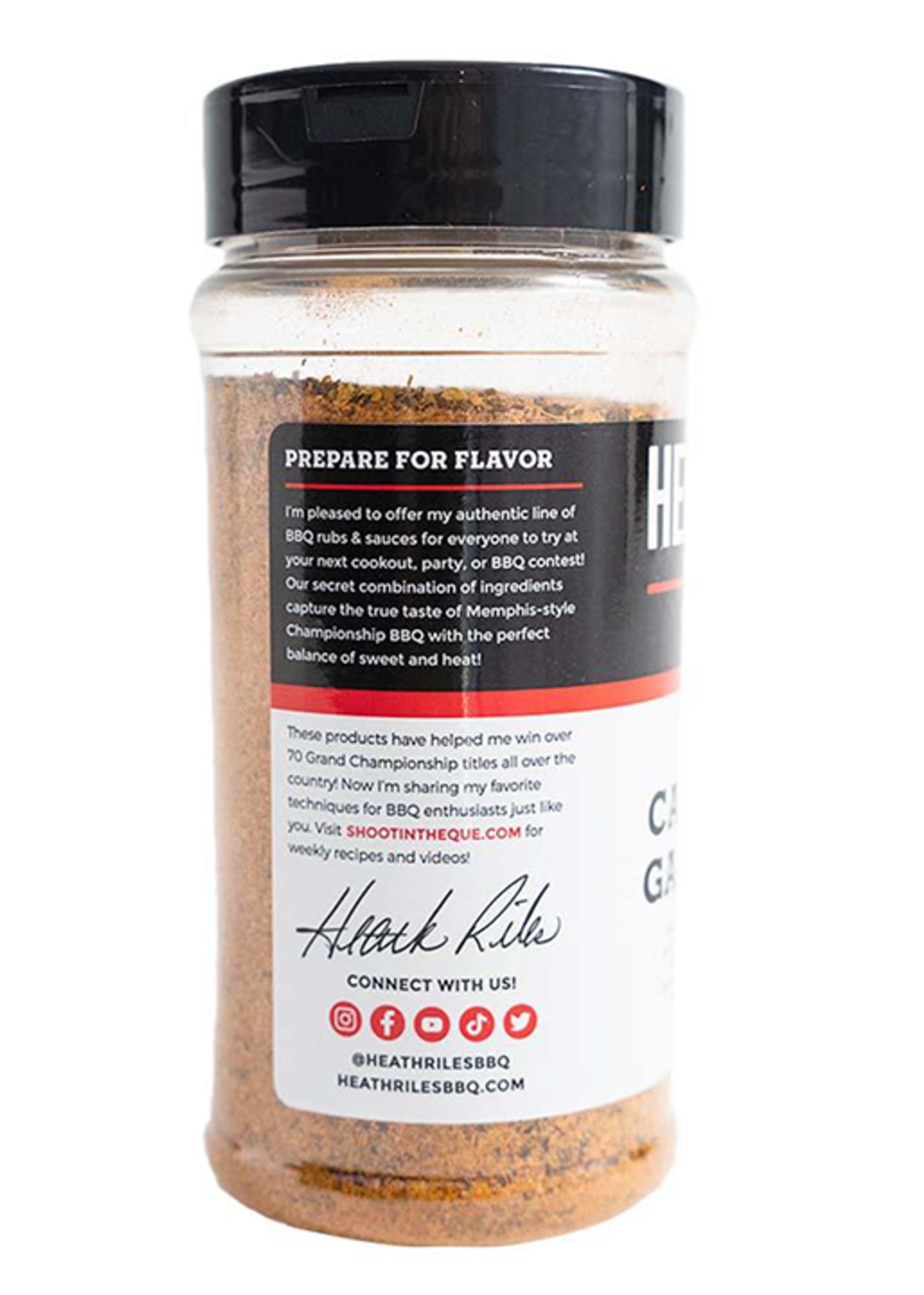 Heath Riles Heath Riles BBQ Cajun Creole Garlic Butter BBQ Rub 11.5 oz