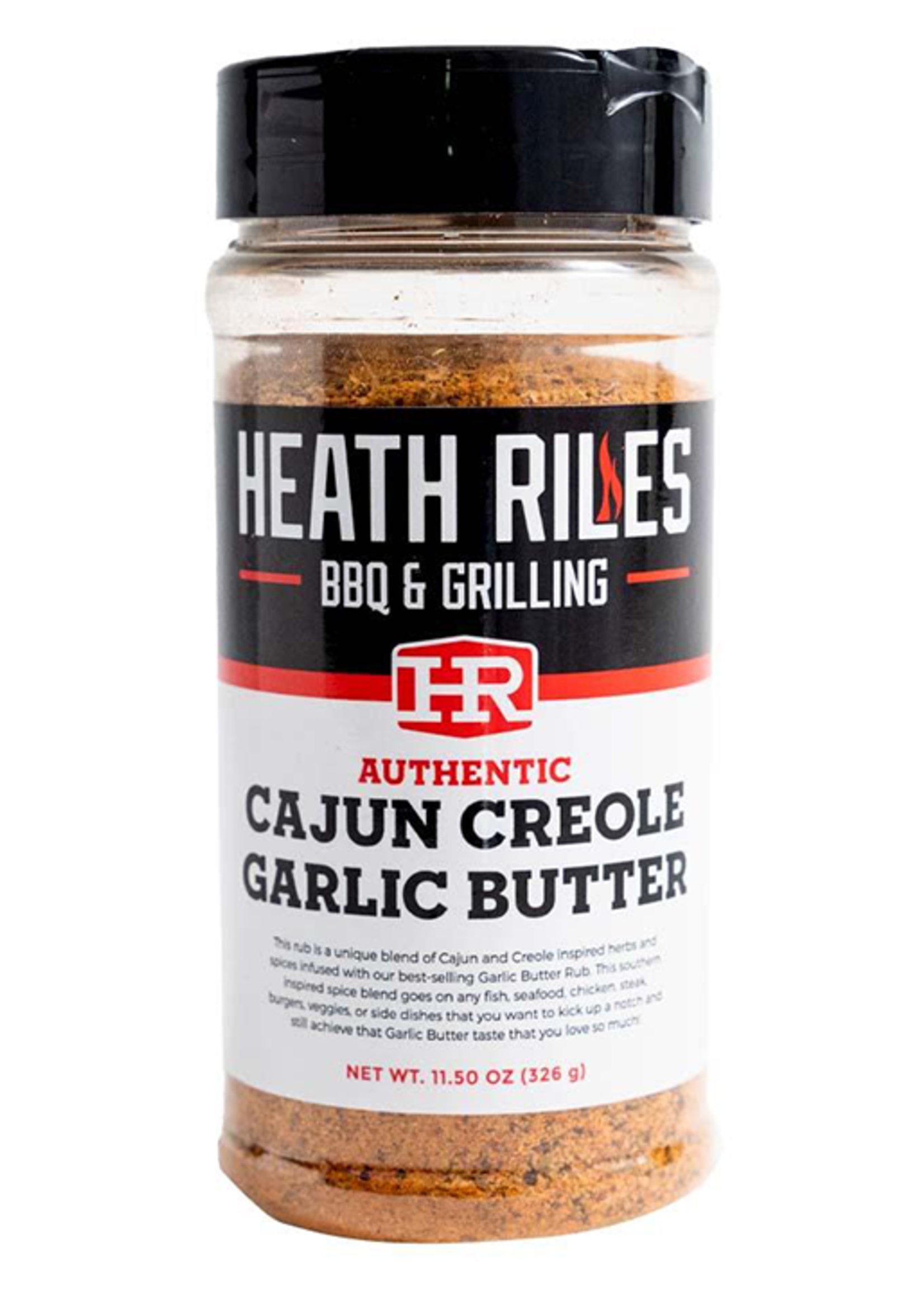 Heath Riles Heath Riles BBQ Cajun Creole Garlic Butter BBQ Rub 11.5 oz