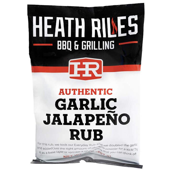 Heath Riles Garlic Jalapeno Rub 2 lb Vuur & Rook
