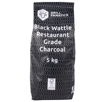 Grill Fanatics Grill Fanatics Restaurant Grade Charcoal Black Wattle 5 kg