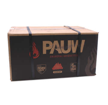 Pauw Pauw Premium Charcoal Briquettes Tubes 10 kg