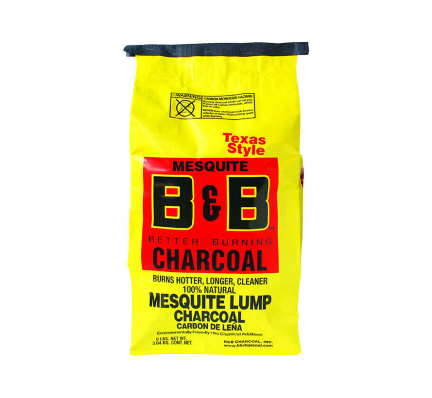 B&B Mesquite Lump Charcoal 3.6 kg