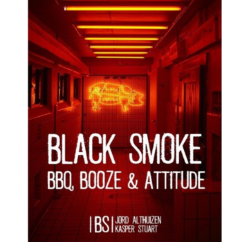 Smokey Goodness Black Smoke BBQ, Booze and Attitude SIGNED!