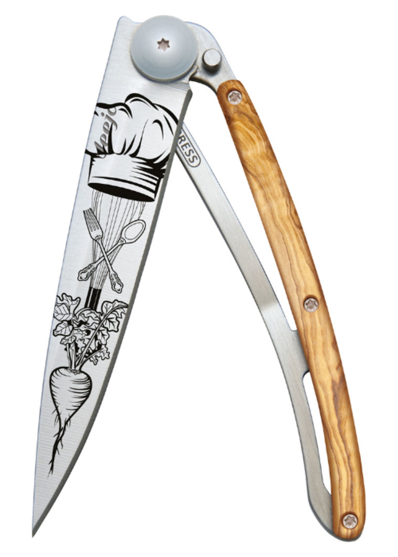 Deejo Deejo 37g Tattoo Olive Wood 'Chef'