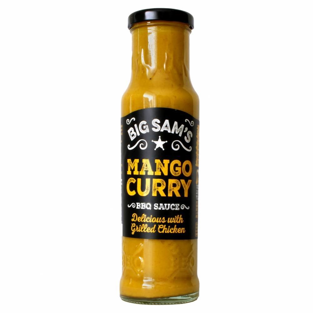 Big Sam's Mango Curry Sauce 250 ml Vuur & Rook