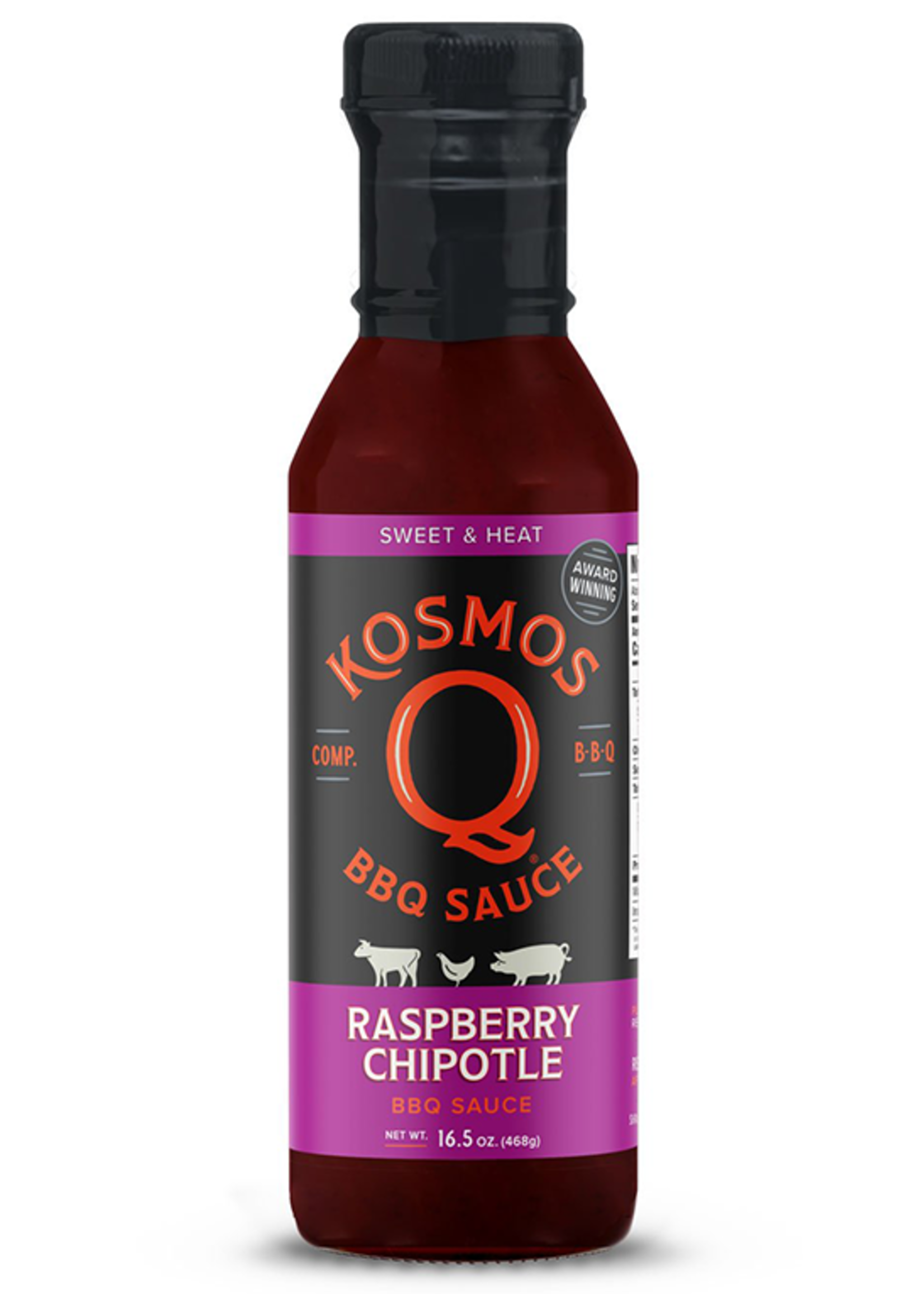 Kosmos Kosmos Maple Raspberry Chipotle BBQ Sauce 16.5 oz