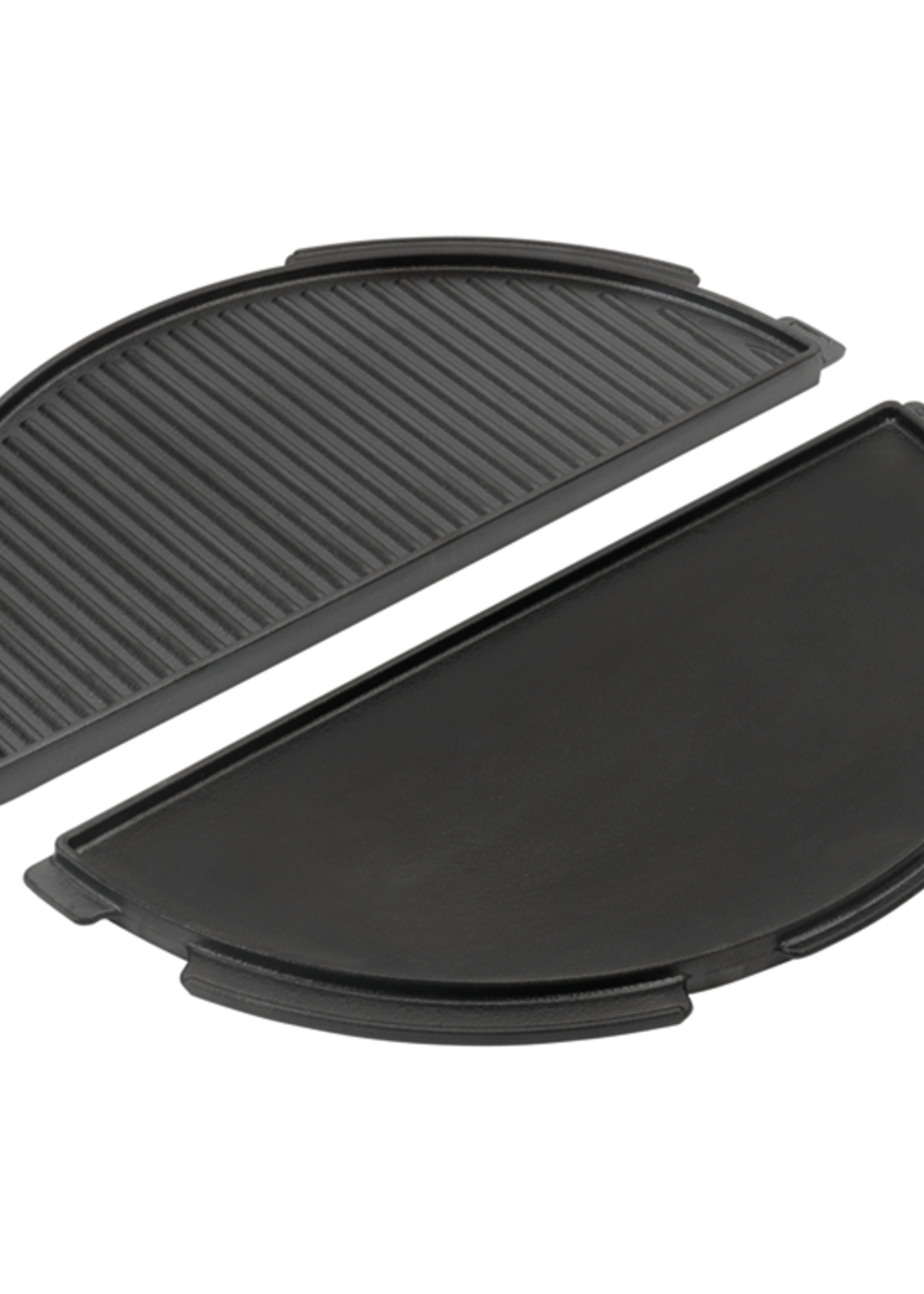 Big Green Egg Big Green Egg Half Moon Cast Iron Plancha Griddle Large