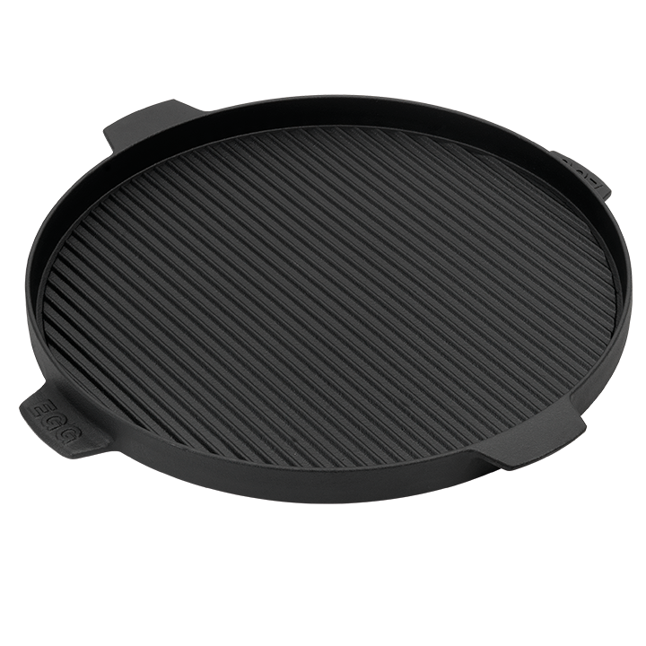 Big Green Egg Cast Iron Plancha Griddle MiniMax / Small / Medium Vuur