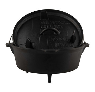 The Windmill Cast Iron The Windmill Dutch Oven 6 quarts With Legs