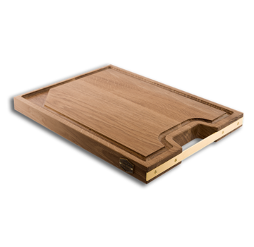 Vuur & Rook Baas Boards Oak Wooden Cutting Board Luxury 49 x 36 x 3.8 cm