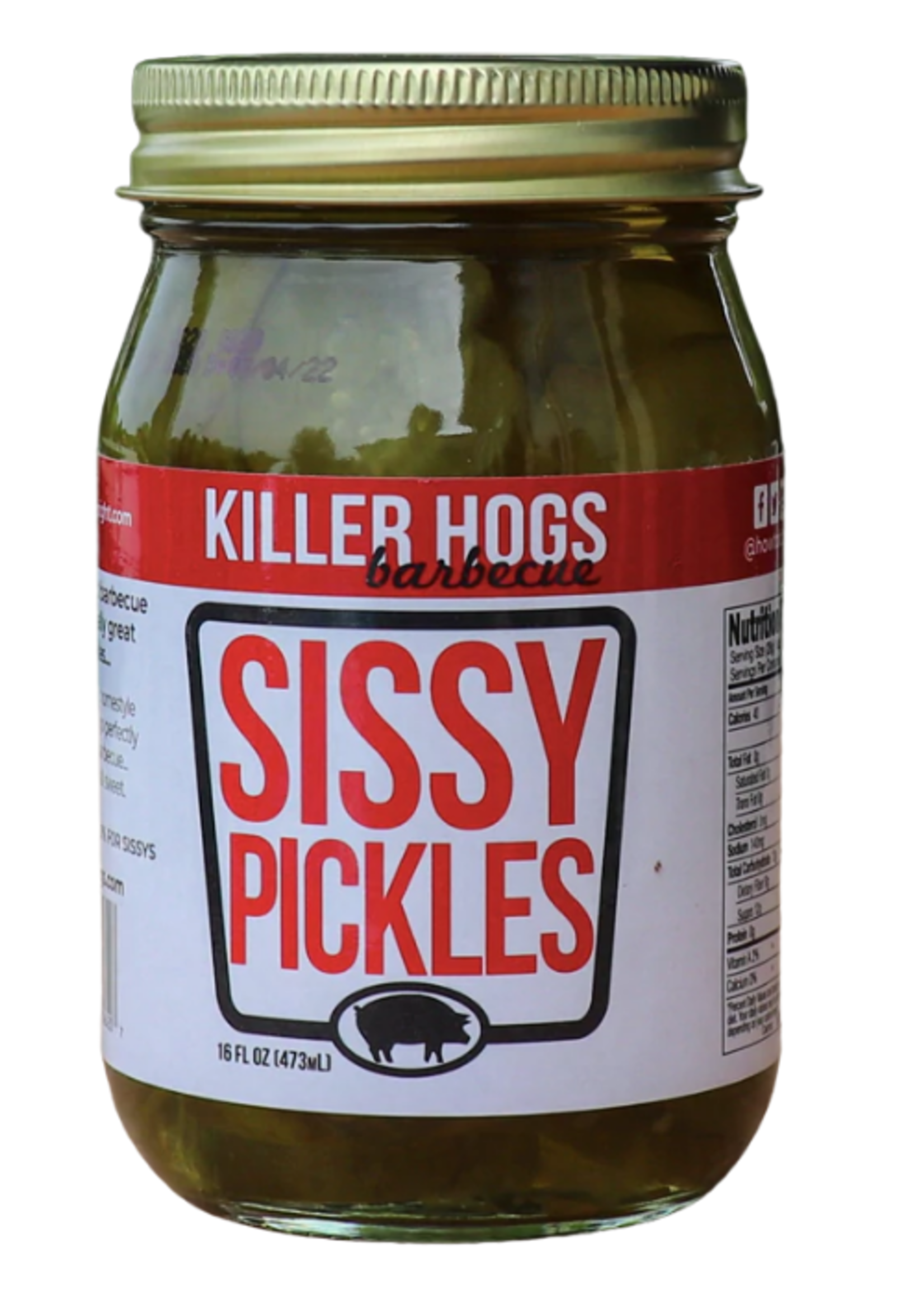 Killer Hogs Killer Hogs Sissy Pickles 16oz