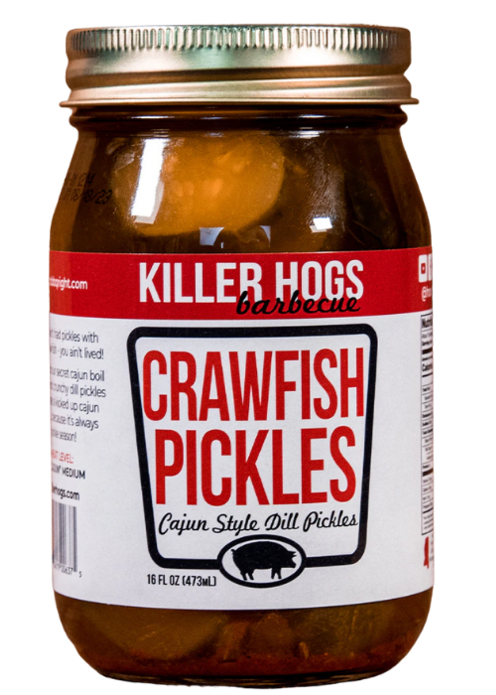 Killer Hogs Killer Hogs Crawfish Pickles 16oz