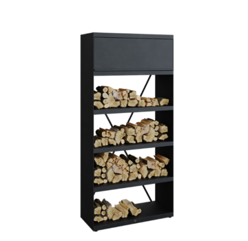 OFYR OFYR Wood Storage Black 100