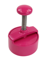 Adelmann Aluminum Hamburger Press Pink Ø100mm