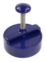 Adelmann Aluminum Hamburger Press Blue Ø125mm