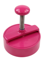 Adelmann Aluminum Hamburger Press Pink Ø125mm