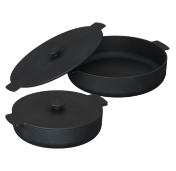 OFYR OFYR Cast Iron Frying Pan Set 21-26