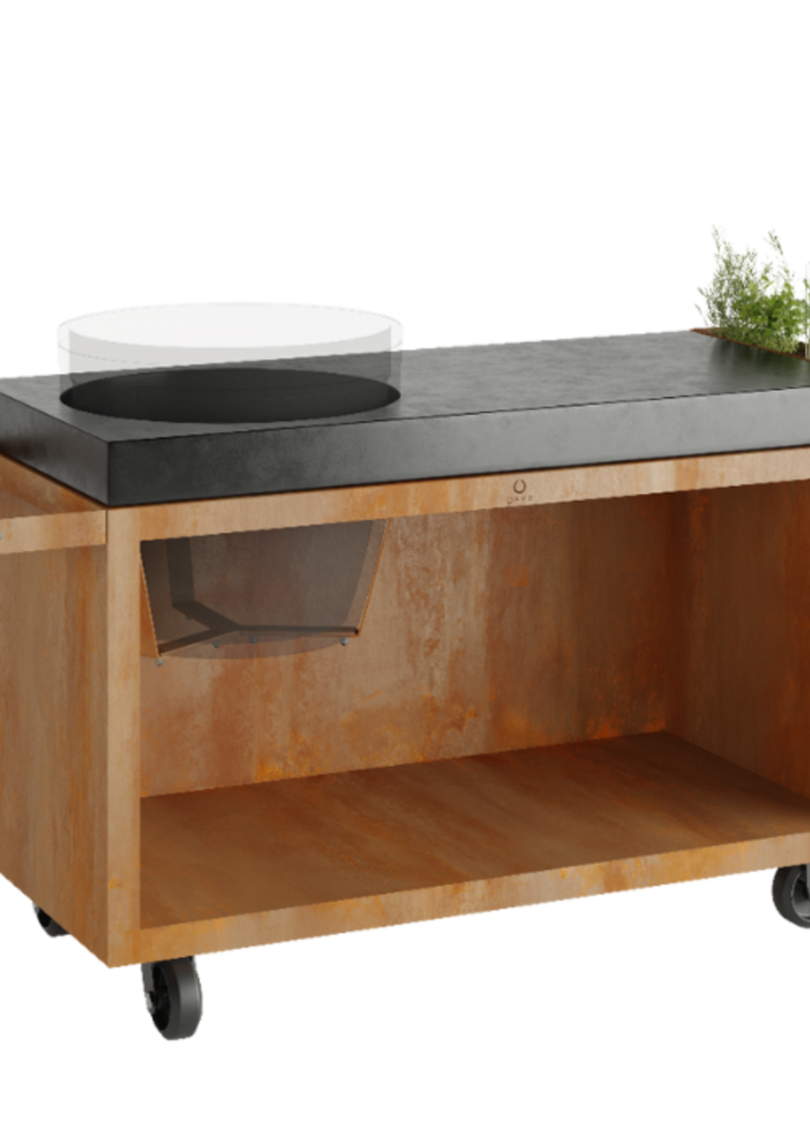 OFYR OFYR Kamado Table Corten 135 PRO BGE