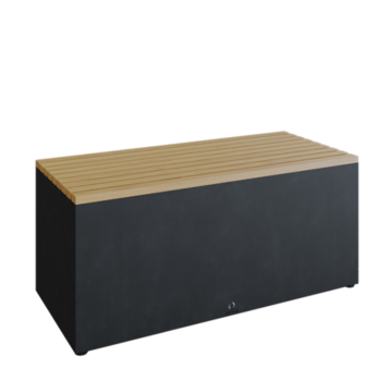 OFYR OFYR Garden Bench Black