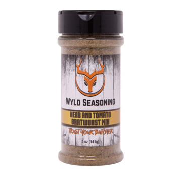 Butcher BBQ Butcher BBQ Wyld Seasoning Herb and Tomato Bratwurst 5oz