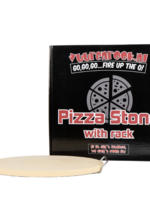 Vuur&Rook Universal Pizza Stone With Rack