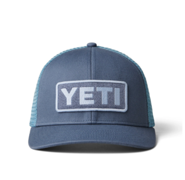 YETI Yeti  Logo Badge Truckers Pet Indigo