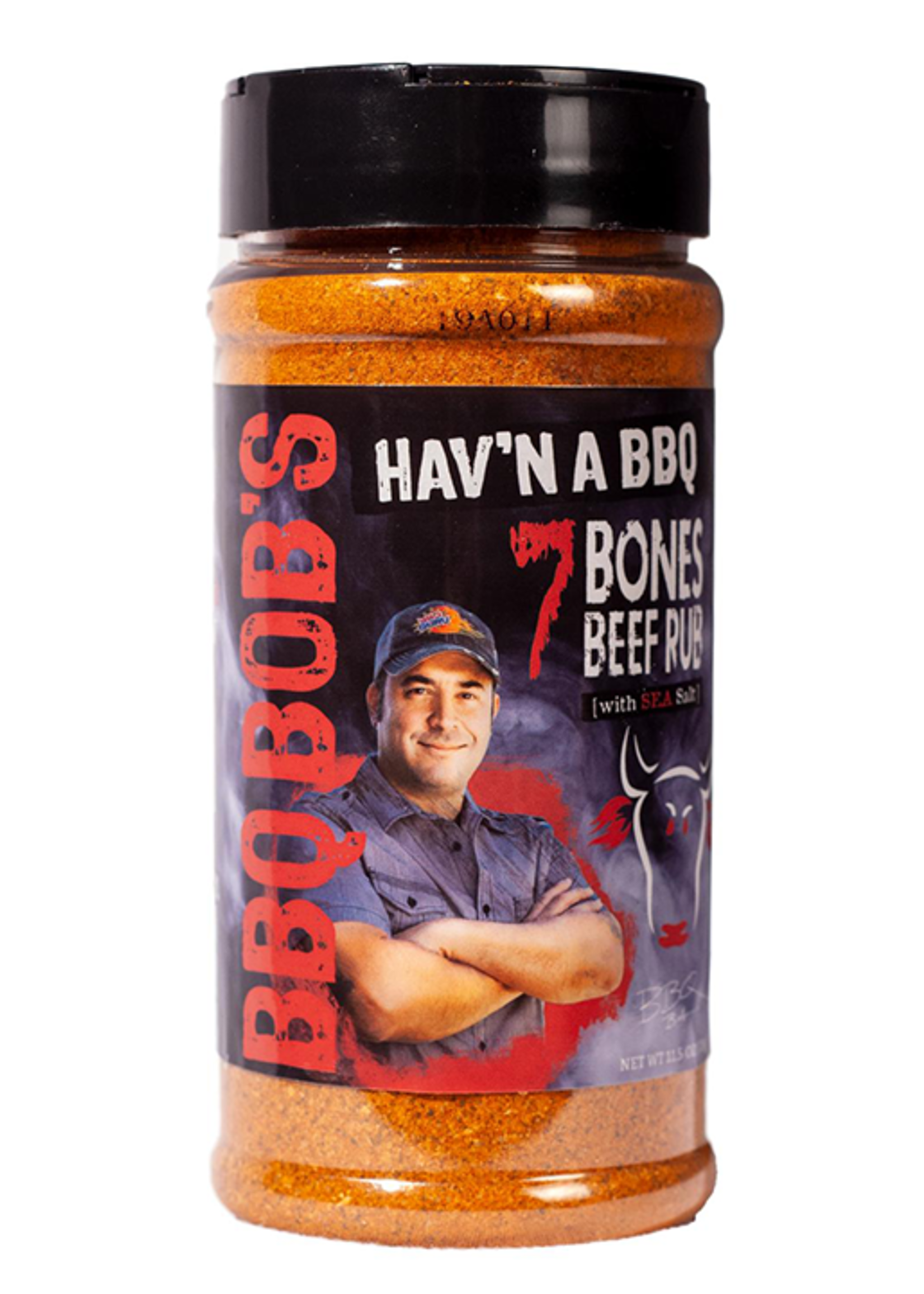 BBQ Bob's BBQ Bob's Hav'n a BBQ 7 Bones Beef Rub 7oz