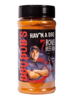 BBQ Bob's BBQ Bob's Hav'n a BBQ 7 NEW Bones Beef Rub 11.5oz