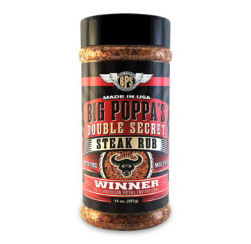 Big Poppa Smokers Big Poppa Smokers Double Secret Steak Rub 14oz