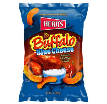 Herrs Herr's Buffalo Blue Cheese 198 grams