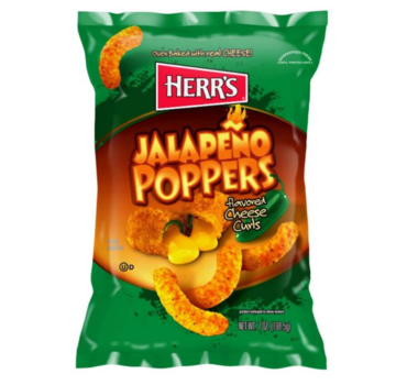 Herrs Herr's Jalapeño Cheese Curls 200 grams