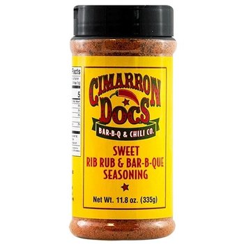 Cimarron Doc's Cimarron Doc's Sweet Rib Rub & Bar-B-Q Seasoning 11.8oz