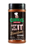 Boars Night Out Corky's BBQ Grip-N-Rub Bourbon Seasoning 9.5 oz