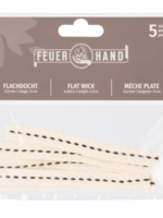 Feuerhand Feuerhand Flachdocht 12,5 mm x 12 cm (5 Stück)