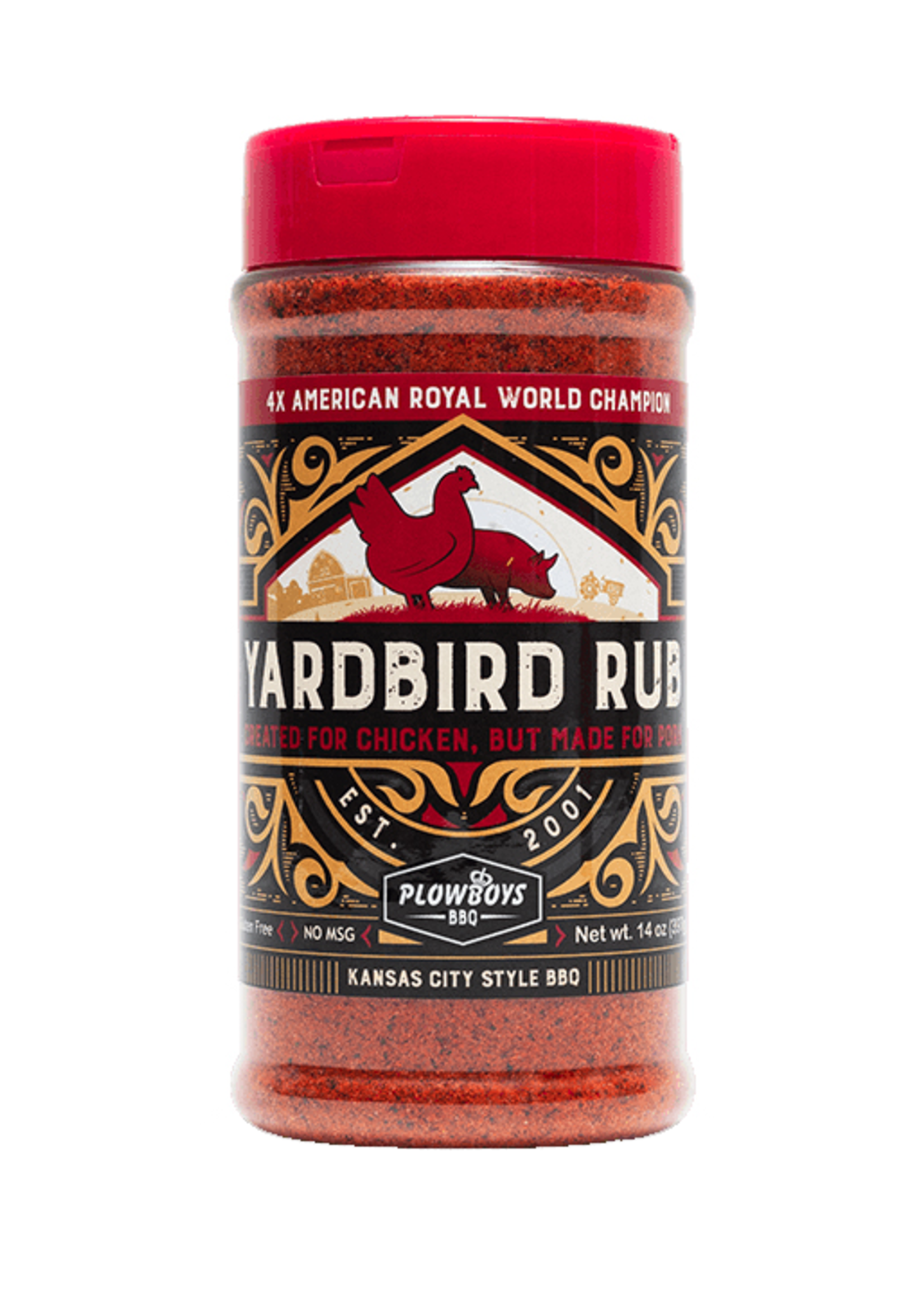 Plowboys Plowboys Yardbird Rub 14oz