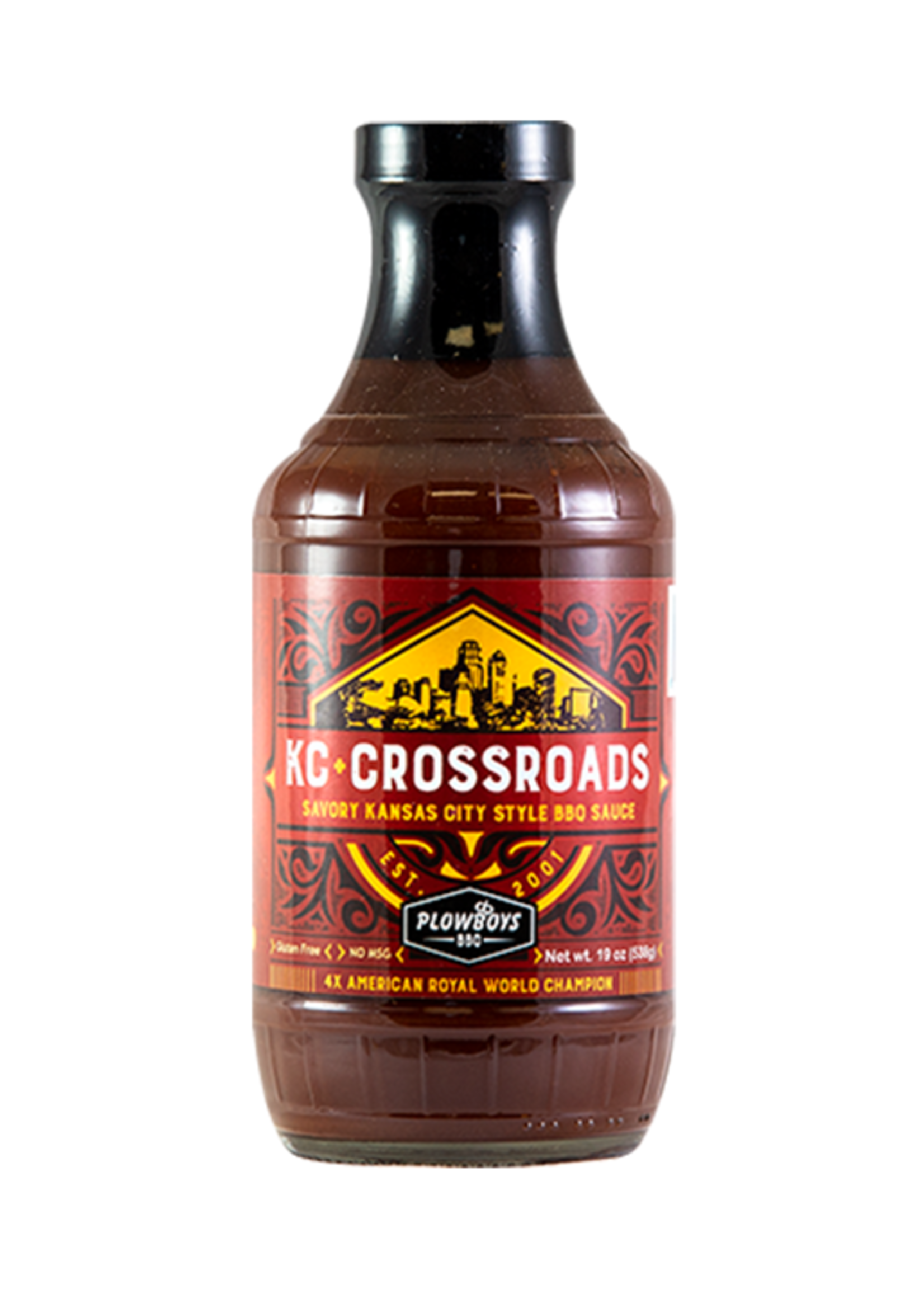 Plowboys Plowboys Barbecue KC Crossroads BBQ Sauce 16oz