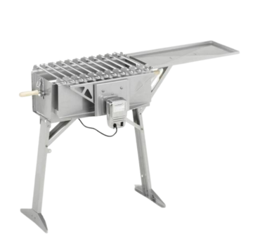 ECK Grills ECK Grills Skewers Stainless steel design Incl. Motor for Teuto Premium